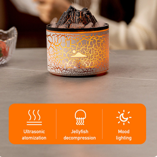 Humidificador Difusor De Aromaterapia En Forma De Llama