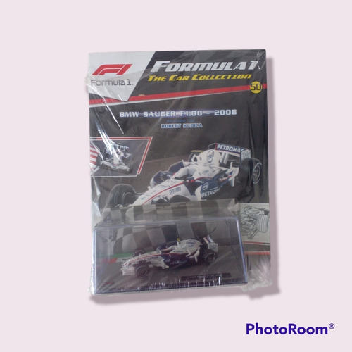 Colección Auto Formula 1 N 50 Bmw Sauber F1.08-2008 R.kubica