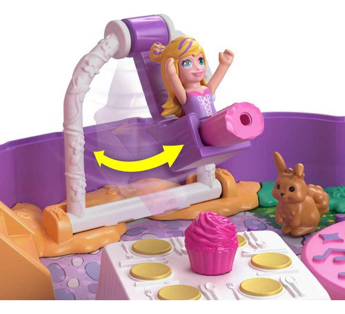 Polly Pocket Juego Pastelería De Cupcakes