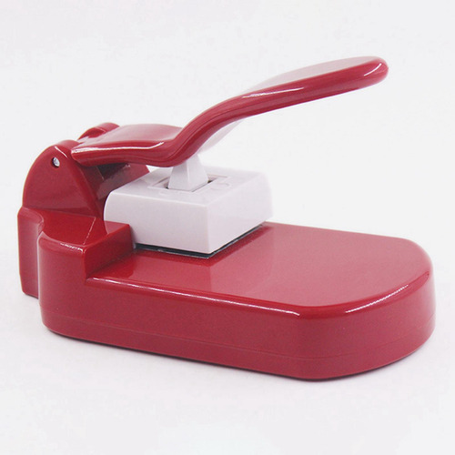 Máquina De Fazer Quebra-cabeça De Papel Artesanal Vermelho