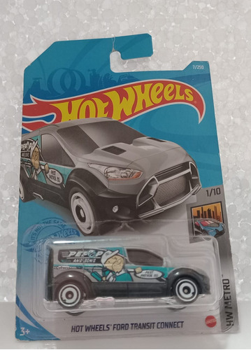 Camioneta Coleccion Ford Transit Connect Hot Wheels