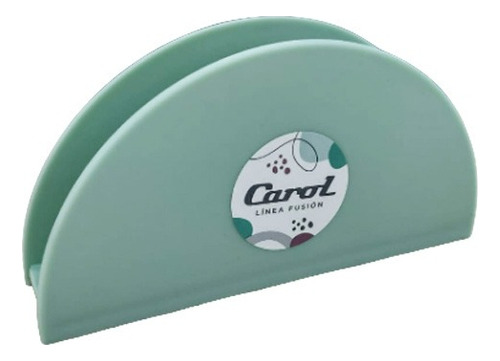 Servilletero Plastico Portaservilleta Carol Fusion Verde
