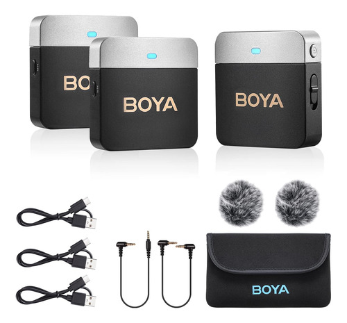 Boya Micrófono Inalámbrico Lavalier By-m1v2 2.4ghz Sistema D