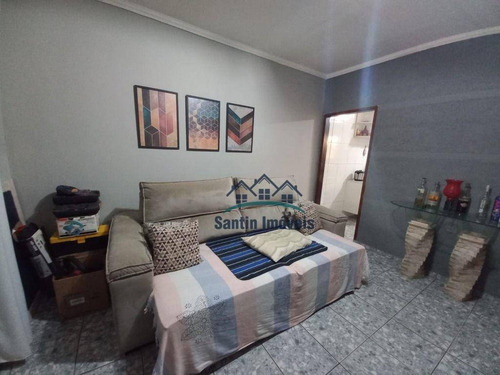 Imagem 2 de 30 de Casa Com 2 Quartos,, Cozinha, Quintal, Churrasqueira , 02 Vagas Cobertas À Venda, 120 M² Por R$ - Jardim Utinga - Santo André/sp - Ca0194