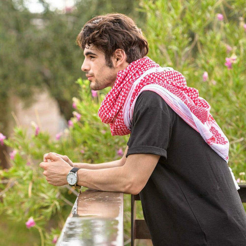 Pañuelo Árabe Keffiyeh For La Cabeza For Hombres, Turbante