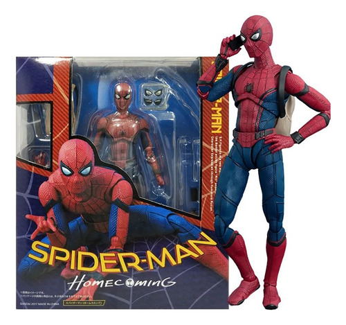 Figura De Acción Shf Spider Man Toys Homecoming Model Doll