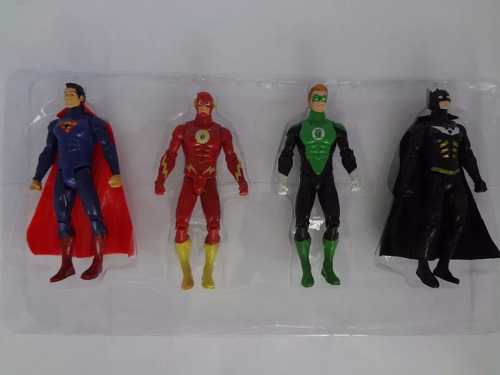 Kit Liga Da Justiça Batman, Lanterna Verde, Flash, Superman | Parcelamento  sem juros