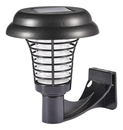 Lampara Solar Farol De Pared Con Mata Mosquitos 