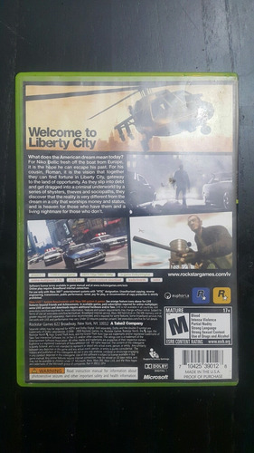 Juego Gta 4 Xbox 360 Tienda Xbox One Almagro