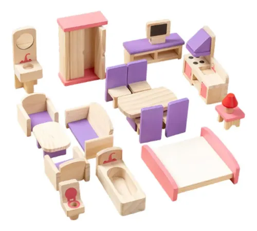 Set 3 Sofás En Miniatura Para Casa De Muñecas – Escala 1:12 – Sofá Doble + 2 Individuales Con Estampado Floral