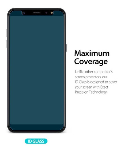 Imagen 4 de 10 de Vidrio Templado A6 A8 A8 Plus 2018 Ringke Pack X3 Unidades