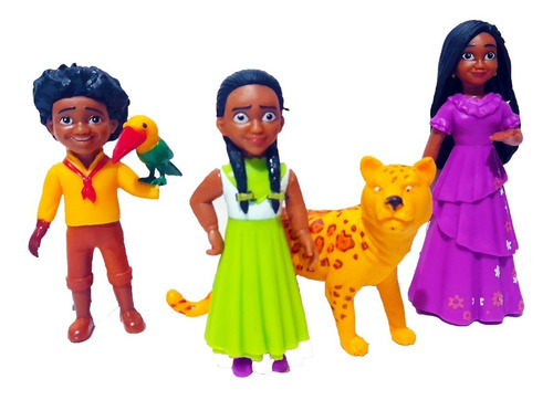 Figuras Encanto Bruno Coleccionables X 4 Juguetes Para Niño