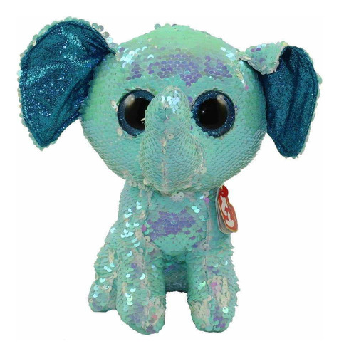 Ty Flippables Peluche Beanie Babies Stuart Elefante Nuevo