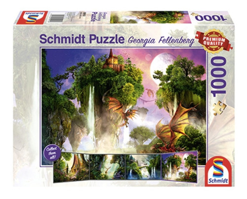 Puzzle 1.000 Piezas Dragones Del Bosque