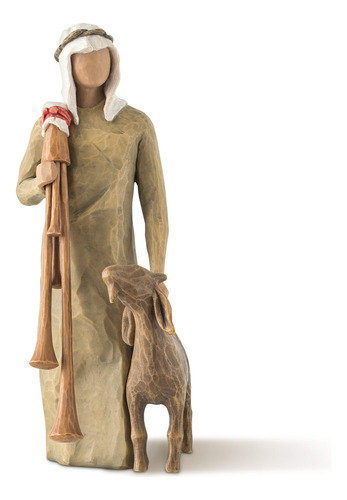 Willow Tree Zampognaro (pastor Con Gaita), Figura Esculpida