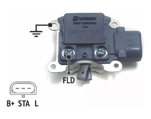 Regulador De Voltaje Alternador T.ford Rnf E9df04