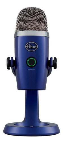 Microfone Condensador Usb Blue Yeti Nano - Azul Cor Azul-marinho