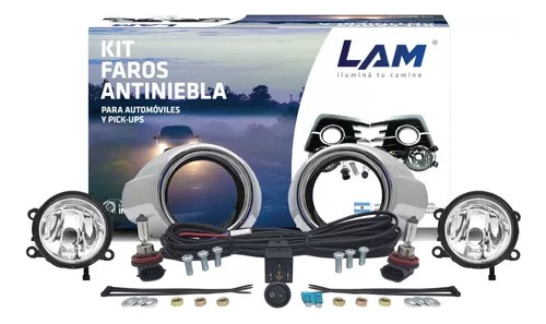 Kit Conjunto Faros Antiniebla Ford Focus Faro Crom 2013 2014