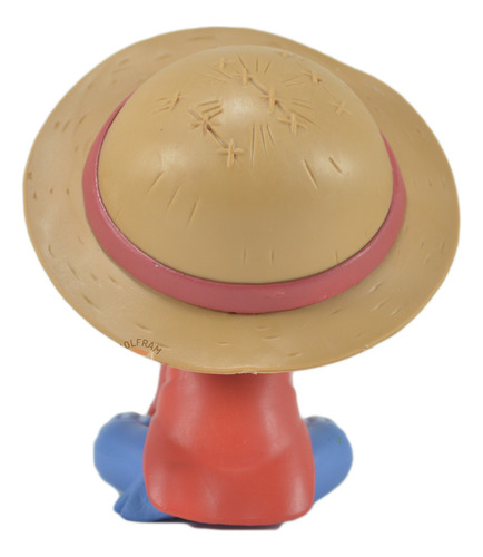 Figuras Muñeco Gashapon One Piece Luffy Cabezon