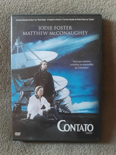 Dvd Contato - Jodie Foster, Matthew Mcconaughey - Lacrado