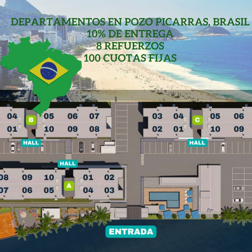 Invertí En Brasil, Departamentos En Pozo