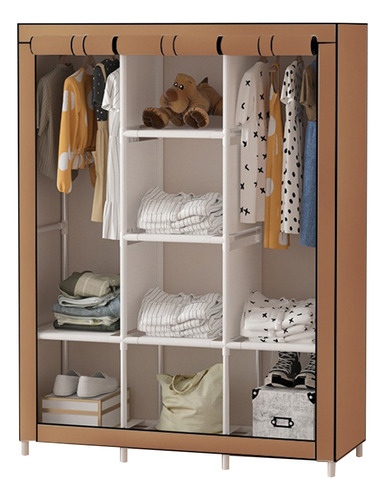 Closet Organizador Armable Ropero Rack Guardaropa Portatil-c