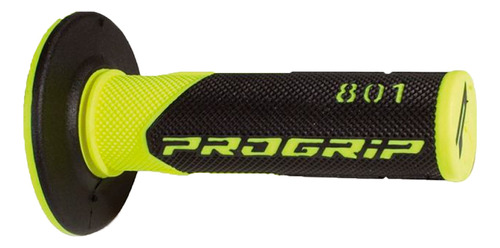 Puño Ruta Para Moto 801 Progrip Doble Densidad Fluorescente