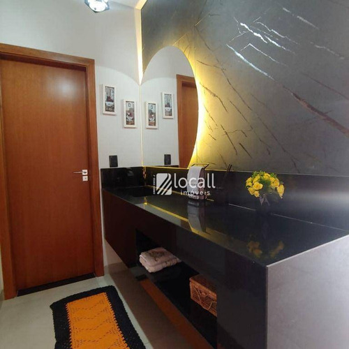 Imagem 11 de 30 de Casa Com 3 Dormitórios À Venda, 296 M² Por R$ 1.894.900,00 - Golden Park Residence - Mirassol/sp - Ca2928