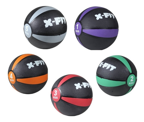 Pelota X-fit De 1 A 5kg Precio Según El Peso Ver Descripción