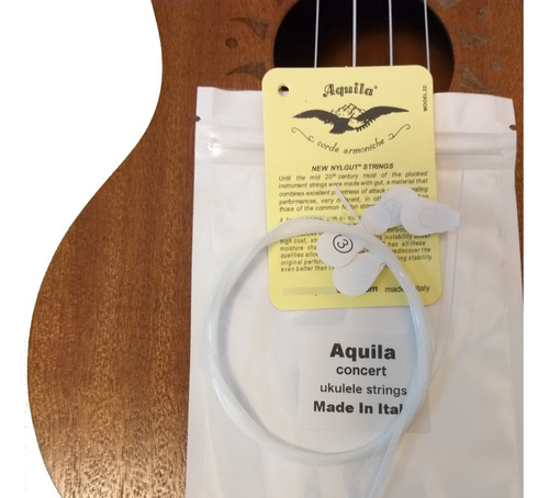 Cuerdas Para Ukelele Soprano Aquila Made In Italy