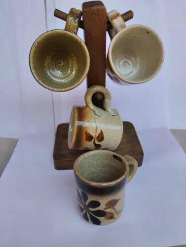 Juego Tazas Artesanal