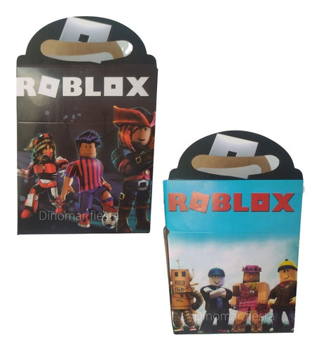 40caja Dulcera/lonchera Roblox.fiesta,dulces,bolo 40 Niños