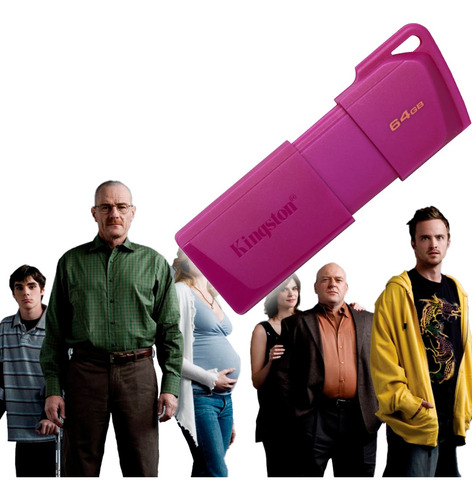 Memoria Usb Serie Breaking Bad Completa Todas Temporada 64gb