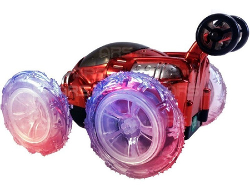 Carrinho Controle Remoto Carro Maluco Gira 360º C/ Luzes Led