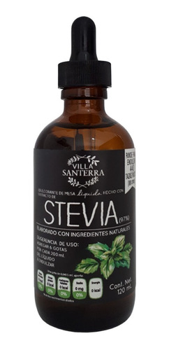 Extracto De Stevia Líquida Natural ¡no Amarga!