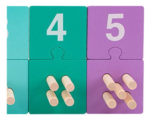 Montessori, Material Didáctico, Juguete De Reconocimiento