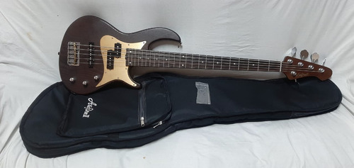 Baixo Aria Pro Ii 313bb/5 Detroit 5 Cdas Bourbon Barrel Destro Bourbon Barrel Fosco 5 (Usado)