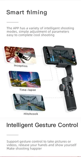 Estabilizador Celular 3 Ejes Plegable Gimbal Profesional
