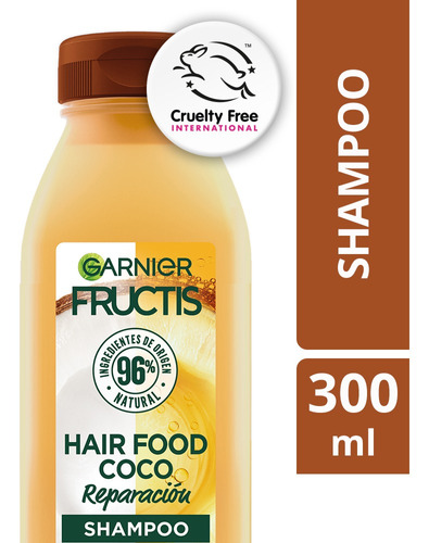 Shampoo Hair Food Coco Fructis Garnier 300 Ml