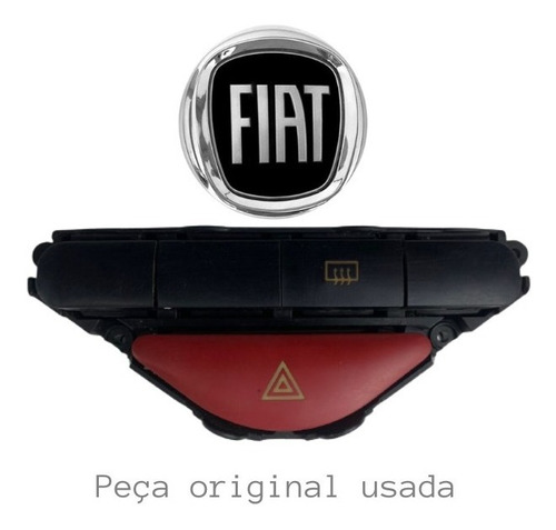 Botão Pisca Alerta Fiat Palio/siena Strada Fire 01/...