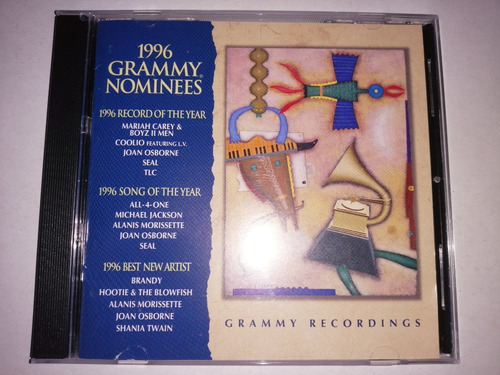 1996 Grammy Nominees Cd Usa Ed 1996 