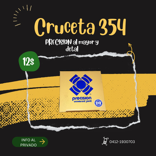 Cruceta 354 Marca Precision