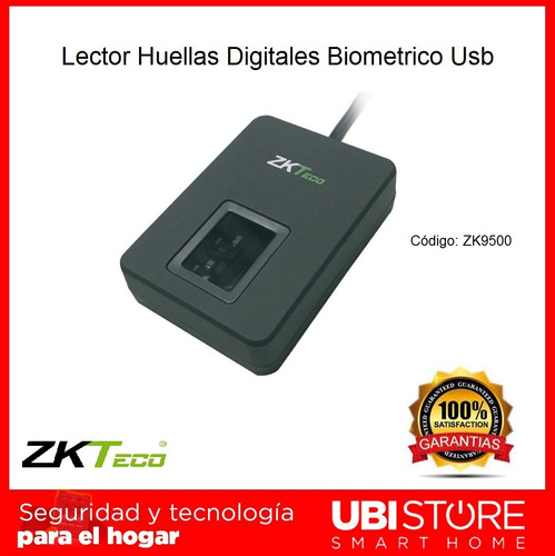 Imagen 5 de 9 de Lector Huellas Digitales Biometrico Usb Zkteco Zk9500