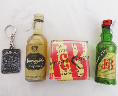 Botellas Colección Miniatura Whisky Antiguo Jack Daniels