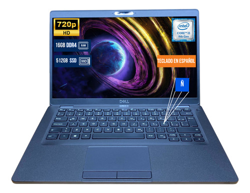 Laptop Dell 5401 I5-9na 16gb 512gb Ssd 14 Hd W11 Barata (Reacondicionado)