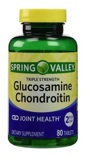 Glucosamine Chondroitin - 80 Comprimidos - Original Eua