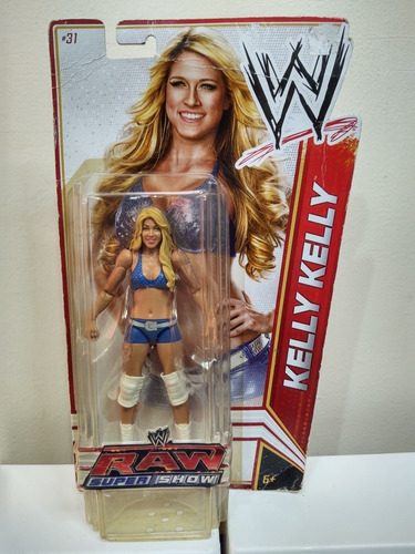 Wwe Diva Kelly Kelly Mattel Raw Super Show No Elite Oferta