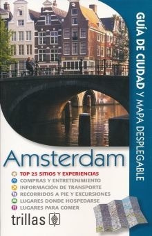 Libro Amsterdam Guia De Ciudad Y Mapa Desplegable Nuevo