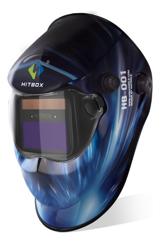 Casco De Soldadura Patrón De Agua Del Océano