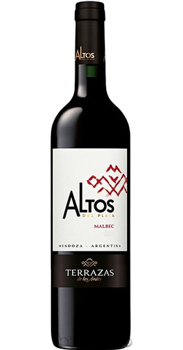 Vino Altos Del Plata Malbec - mL a $63